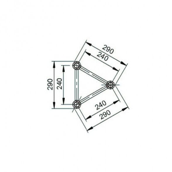 Alustage ALHD33050 - 0,5m 2