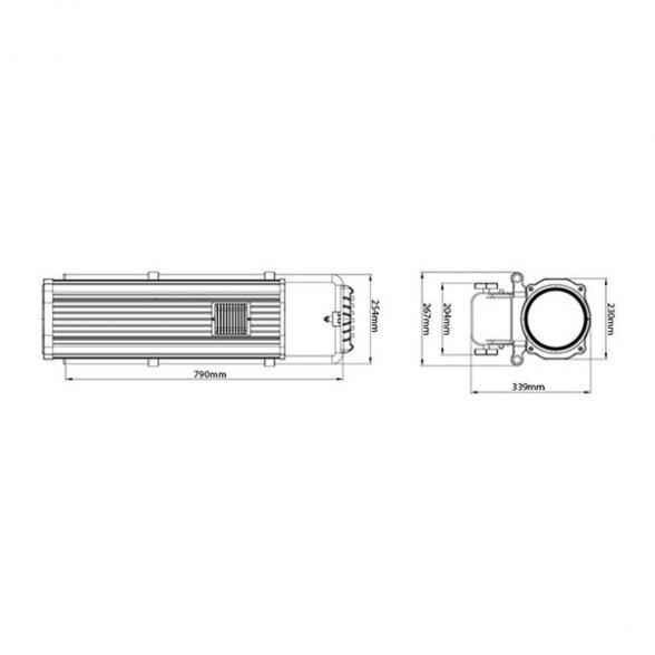 FOS Led Follow Spot 350 4