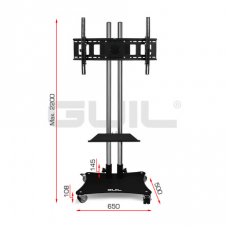 Guil PTR-08 mobilus 65 colių televizoriaus stovas