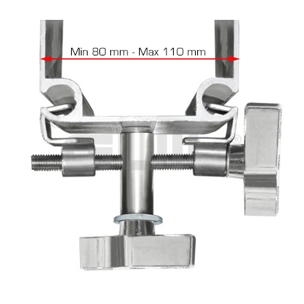 Guil ABZ-56 spaustuko adapteris su mova palapinėms