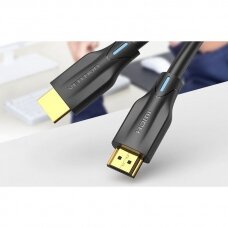 HDMI 2.1 Cable Vention AANBG, 8K 60Hz/ 4K 120Hz, 1,5m (black), Vention