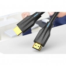 Cabel HDMI 2.1 Vention AANBH, 2m, 8K 60Hz/ 4K 120Hz (czarny), Vention