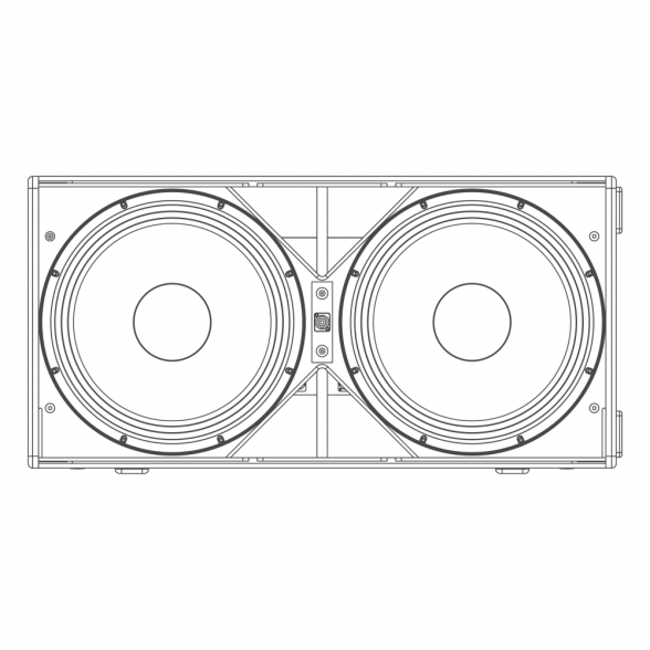 LAs418G 2x4ohm 3