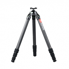 T3640CS-D Hunting Tripod for Shooting Rifle Stand Carbon Fiber,36mm,4 Sections,load 66lbs(30kgs),with Arca-Swiss Picatinny Adapter Clamp